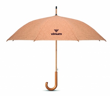 Logo trade corporate gifts image of: 25 inch cork umbrella