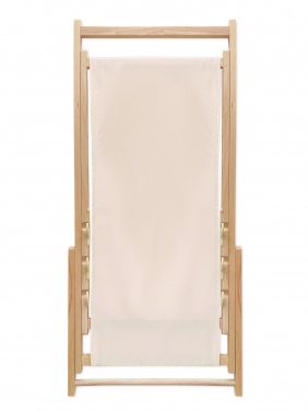 Logo trade promotional merchandise photo of: Beach chair in wood