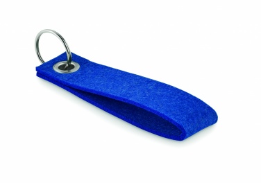 Logotrade promotional product image of: RPET felt key ring Hämeenlinna