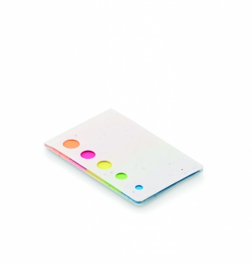 Logotrade promotional giveaway picture of: Seed paper page markers pad