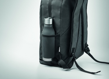 Logo trade business gifts image of: 600D RPET 2 tone backpack