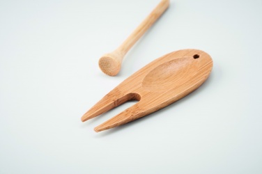 Logotrade promotional gift picture of: Bamboo golf divot tool