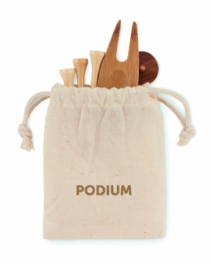 Logo trade advertising products picture of: Golf accessories set in pouch