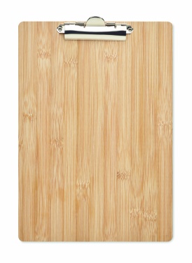Logo trade corporate gifts picture of: A4 bamboo clipboard
