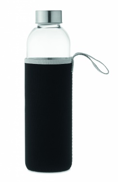 Logotrade promotional products photo of: Glass bottle in pouch 750ml