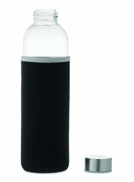 Logotrade advertising products photo of: Glass bottle in pouch 750ml