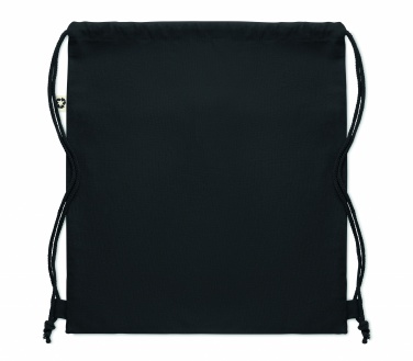 Logo trade promotional gift photo of: Recycled cotton drawstring bag