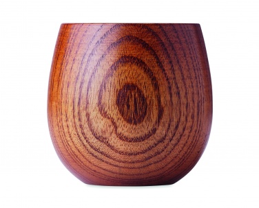 Logotrade advertising product picture of: Oak wooden mug 250 ml