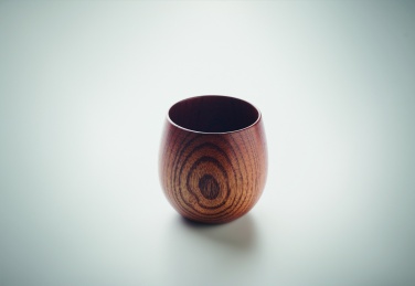 Logotrade promotional giveaway image of: Oak wooden mug 250 ml