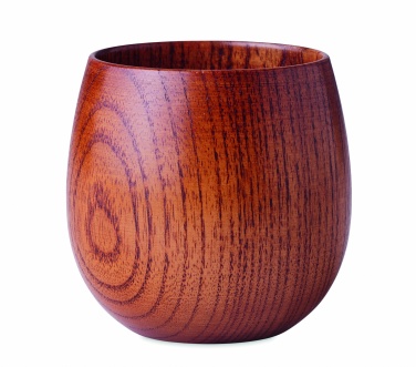 Logo trade promotional gifts image of: Oak wooden mug 250 ml