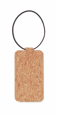 Logotrade promotional product image of: Cork luggage tag