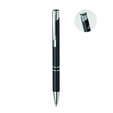 Logo trade advertising products image of: Recycled aluminium ball pen