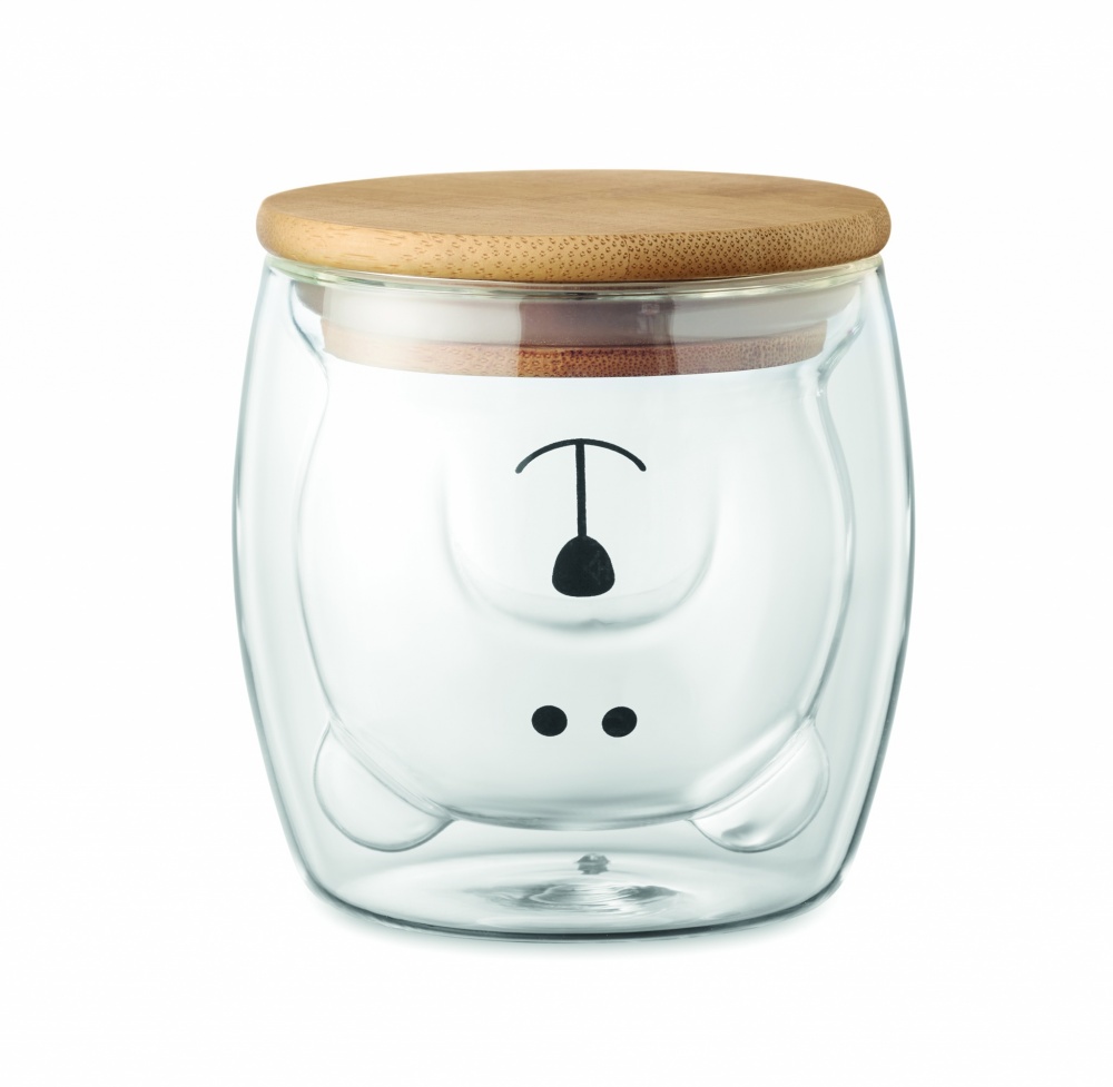Logotrade promotional gift picture of: Double wall borosilicate mug