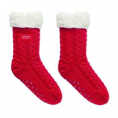 Logotrade corporate gift picture of: Pair of slipper sock L
