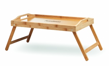 Logo trade promotional products image of: Foldable bamboo tray