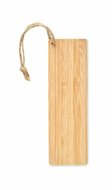 Logotrade promotional gift image of: Bamboo bookmark