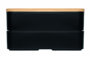 Logotrade promotional item image of: Lunch box in PP and bamboo lid