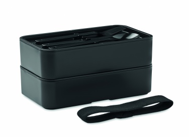 Logo trade promotional products picture of: Lunch box in PP and bamboo lid