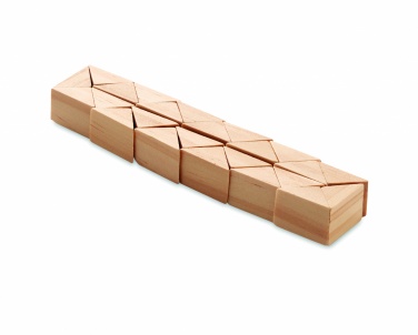 Logo trade advertising products image of: Wooden puzzle/brain teaser