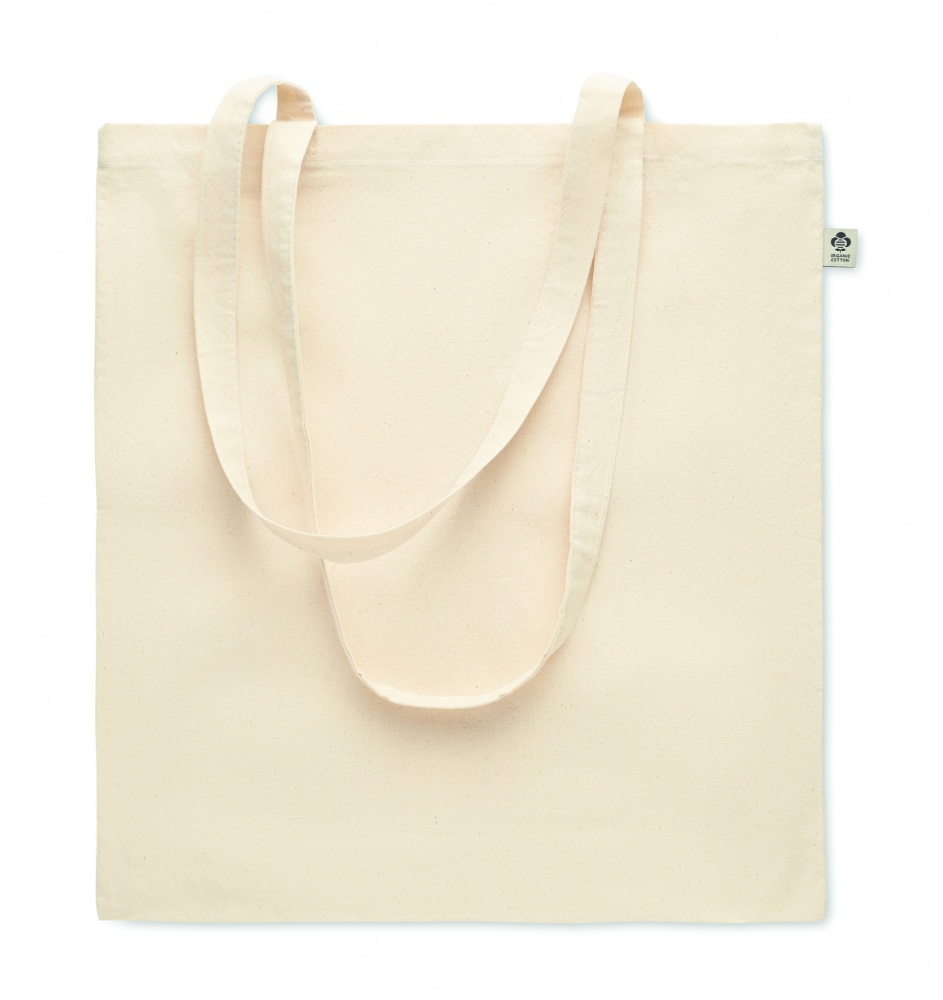 Logo trade promotional items image of: Organic cotton shopping bag