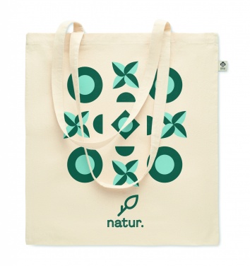 Logo trade corporate gifts image of: Organic cotton shopping bag