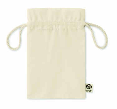 Logotrade corporate gift image of: Small organic cotton gift bag