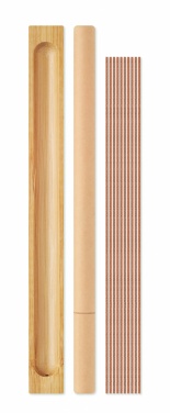 Logo trade corporate gift photo of: Incense set in bamboo