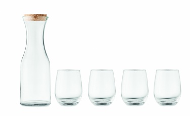 Logotrade corporate gift picture of: Set of recycled glass drink