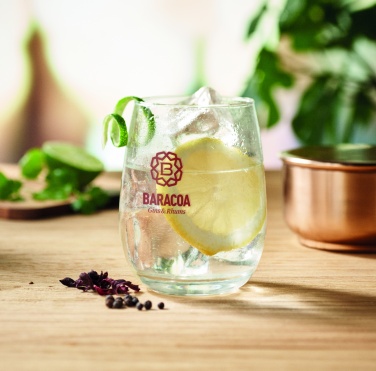 Logo trade business gifts image of: Recycled glass 420 ml