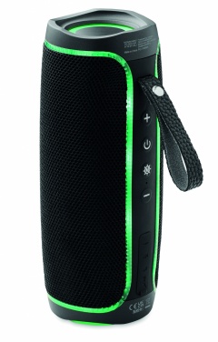 Logo trade advertising products image of: 2x5 LED Wireless speaker IPX4