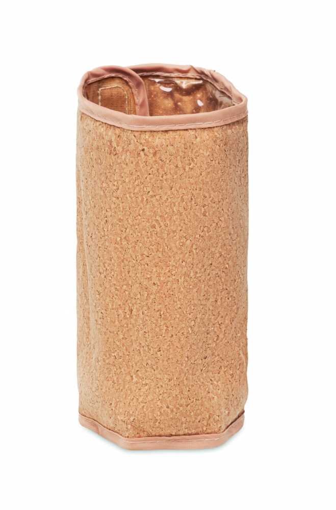 Logo trade promotional items image of: Soft wine cooler in cork wrap