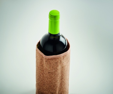 Logotrade business gifts photo of: Soft wine cooler in cork wrap
