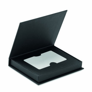Logo trade advertising products image of: Gift card box