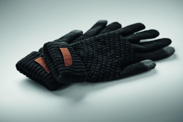 Logo trade promotional merchandise picture of: Rpet tactile gloves