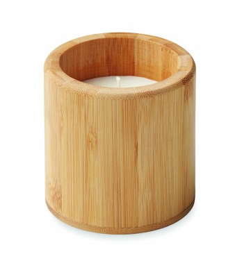 Logotrade promotional merchandise image of: Plant based wax candle 160 gr