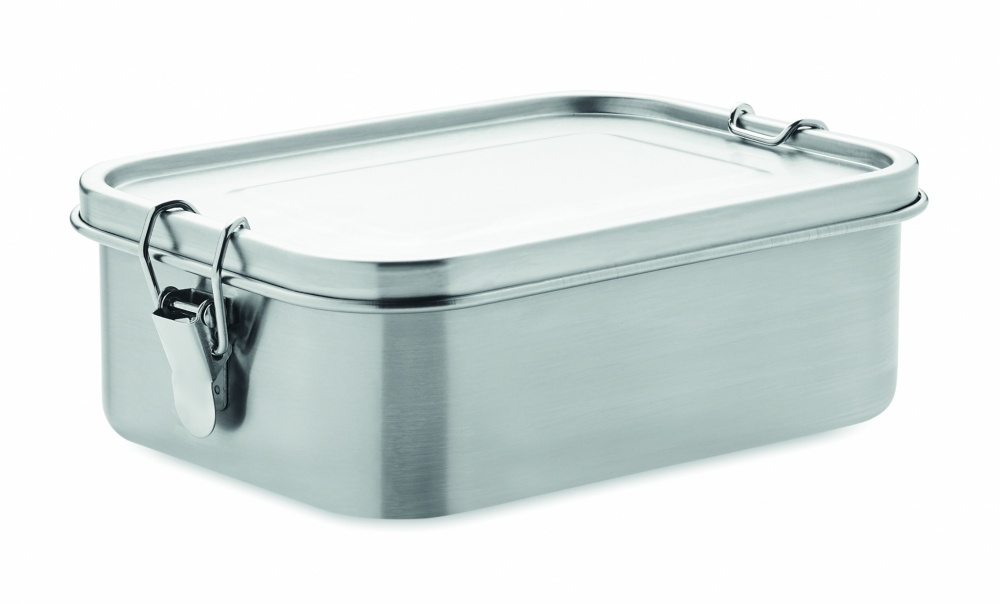 Logo trade advertising products image of: Stainless steel lunch box