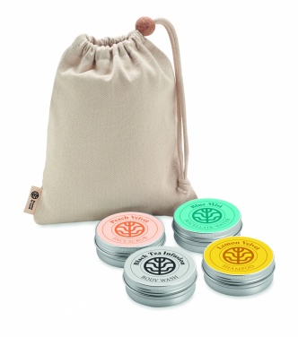Logo trade business gift photo of: Vegan Gift set travel