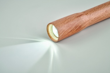 Logotrade business gift image of: Wooden torch with COB light