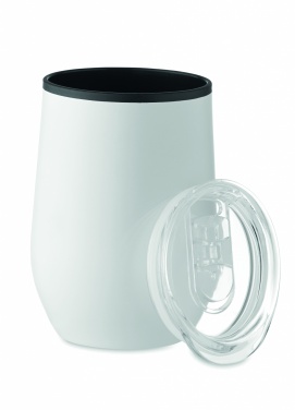 Logo trade promotional giveaways picture of: Double wall travel cup 350 ml