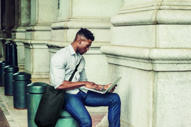 Logotrade advertising product picture of: Canvas shopping bag 270 gr/m²