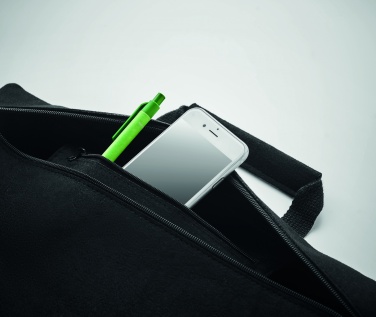 Logotrade advertising products photo of: RPET felt zippered laptop bag