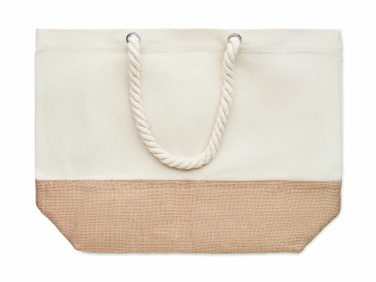 Logo trade promotional giveaway photo of: Canvas beach bag 280 gr/m²