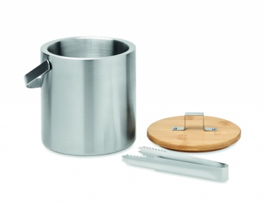 Logo trade promotional products image of: Double walled 1.2L Ice bucket