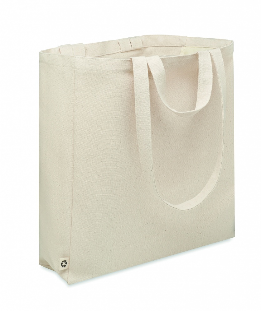 Logo trade promotional items image of: Recycled cotton shopping bag