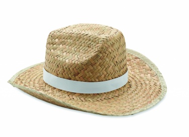 Logotrade promotional gifts photo of: Natural straw cowboy hat