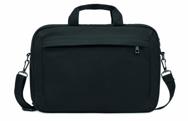 Logo trade corporate gift photo of: Laptop bag in washed canvas