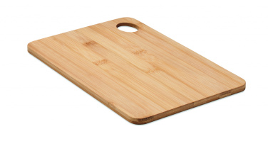Logo trade promotional giveaway photo of: Large bamboo cutting board