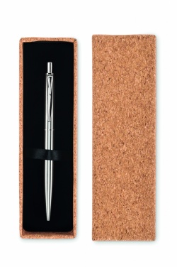 Logo trade promotional merchandise photo of: Recycled stainless steel pen