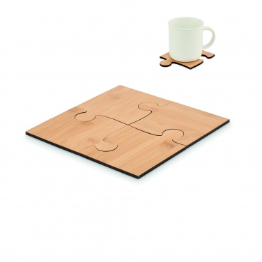 Logotrade promotional gift picture of: Set of 4 puzzle coasters