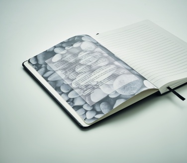 Logotrade promotional product image of: A5 notebook recycled carton